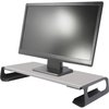 Kantek Monitor Riser MDF and Steel, Gray and Black 22" Wide MS725